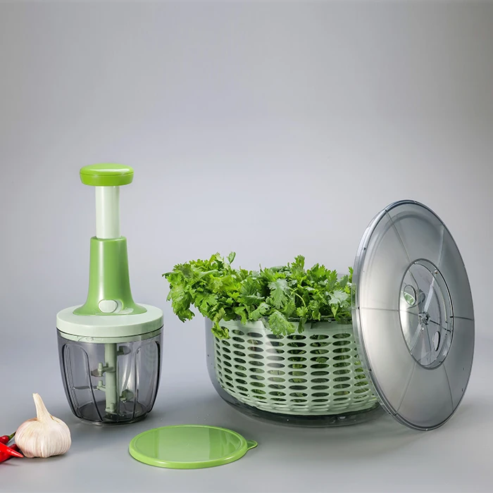 Kitchen Tools & Gadgets Manual Vegetable Salad Spinner Dryer Chopper