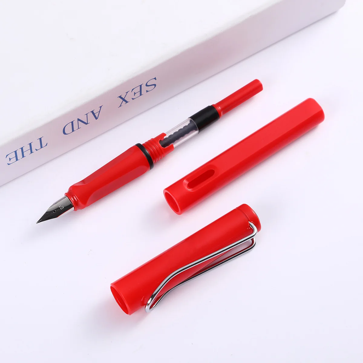 Spot student Fountain pen manufacturers wholesale plastic pens positive posture business gift ink pens