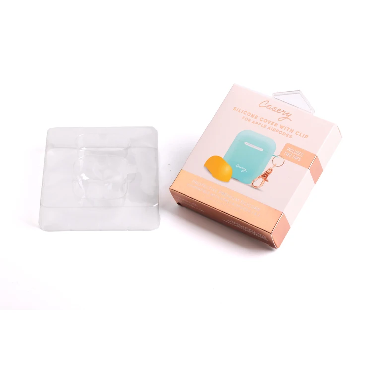 Custom Gold Foil Logo Printing Wireless Earphones Headphones Paper Packaging Box With Insert Custom Paper Box