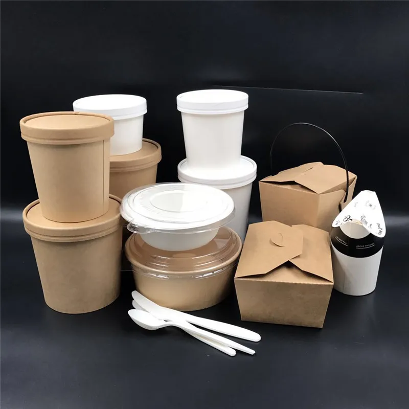 7*5 inch bagasse disposable biodegradable food packaging sandwich box paper takeout clamshell container with lid