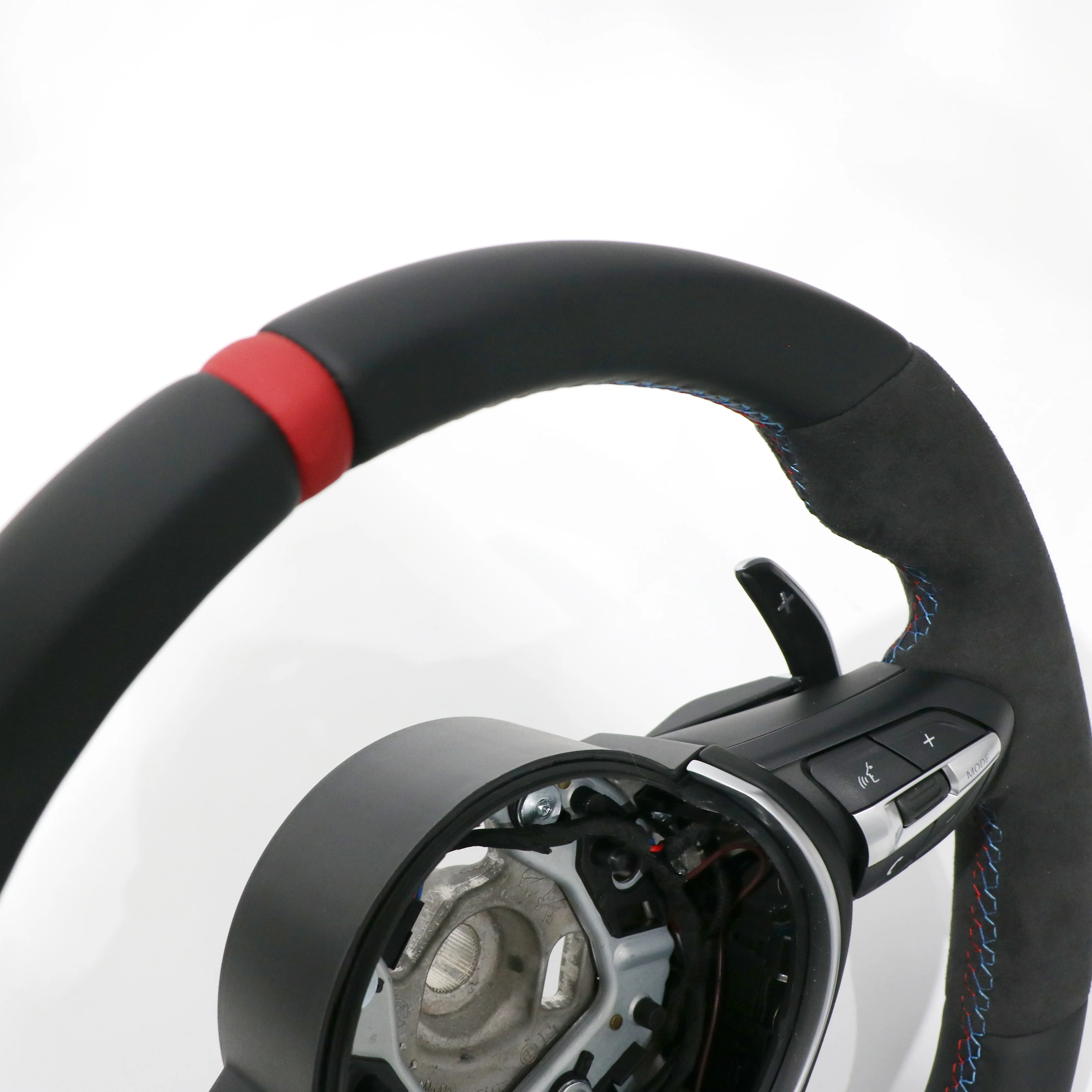 High M Sport Performance suede alcantara leather Steering Wheel For BMW 1series f21 f40 6series f30 f35 f80 f34 3series