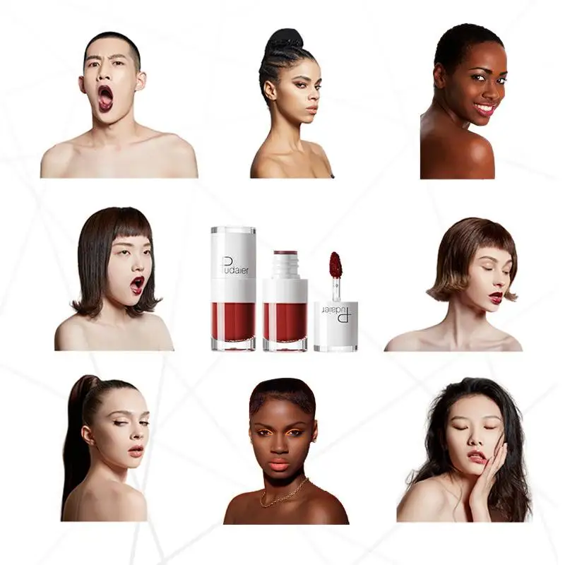 
Pudaier Liquid Matte Lipstick Waterproof Red Lip Makeup Tattoo Long Lasting Lip Tint Matte Plumper Lip Gloss 
