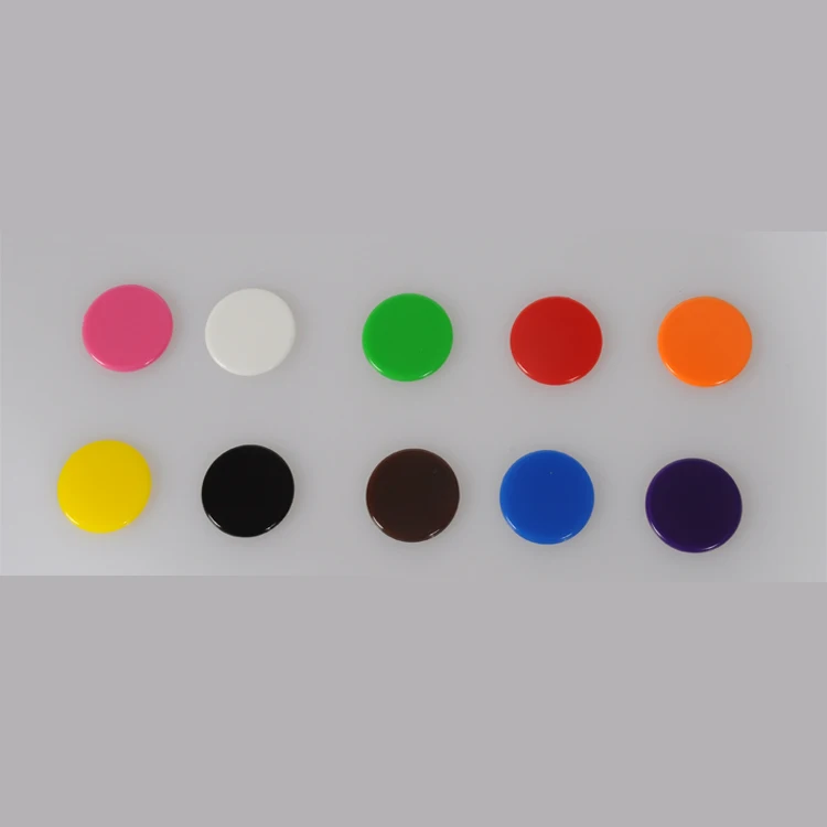 500 pcs 2019 Hot Sale 2.2cm Colored Counting Chips Counting Math Toys Educational Kids Toys For 3 Year Olds