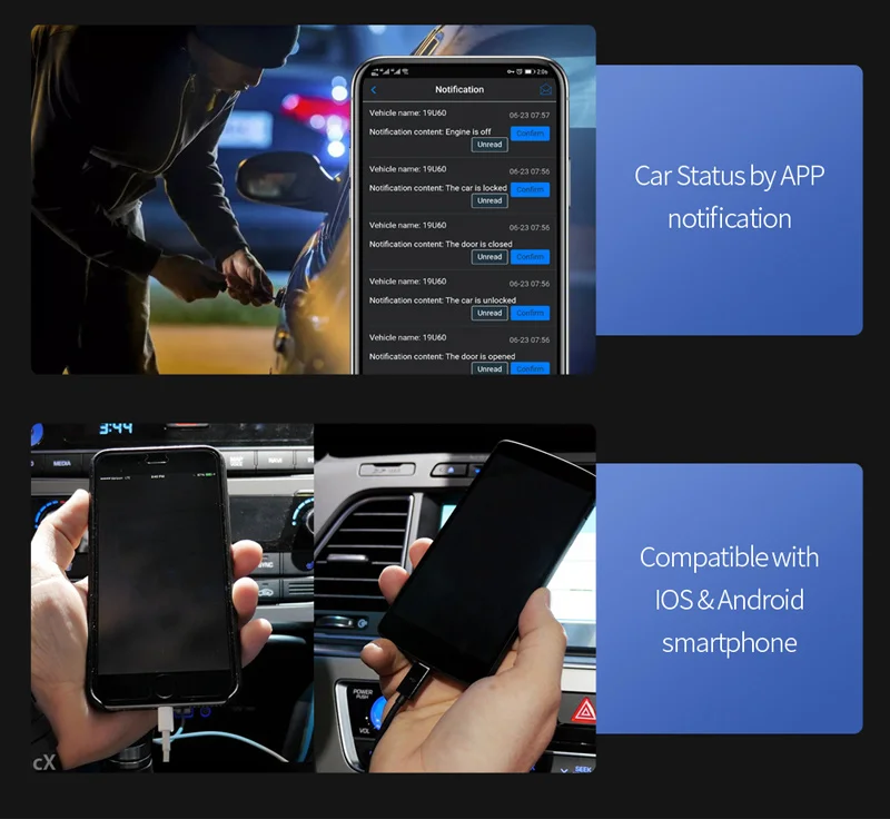 EASYGUARD EC002-hy-GPS смартфон Приложение IOS Android 4G 3G 2G PKE система входа без ключа запуска двигателя с дистанционным управлением GSM GPS слежения за