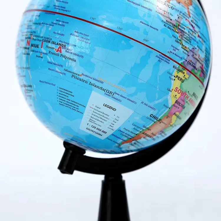 30CM 12Inch PVC World Globe Educational school globe for kids