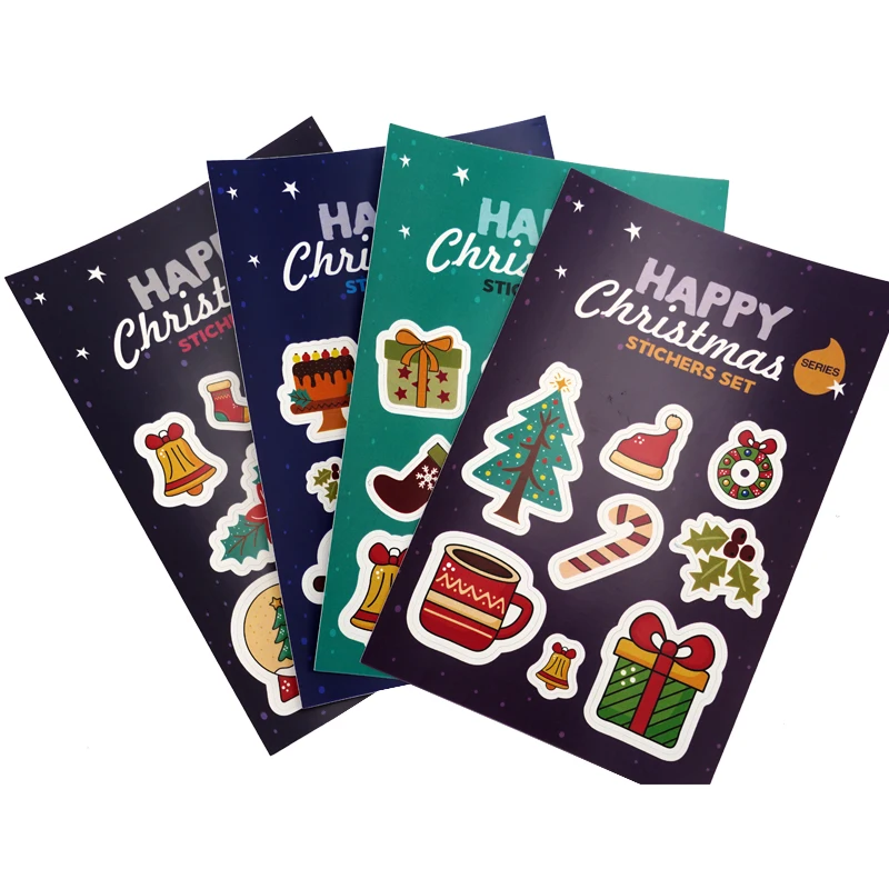Custom Wholesale A4 Sheet Vinyl Eggshell Stickers Scratch Off Aesrhetic Wide Sticker Sheet For Clear Libby Cups