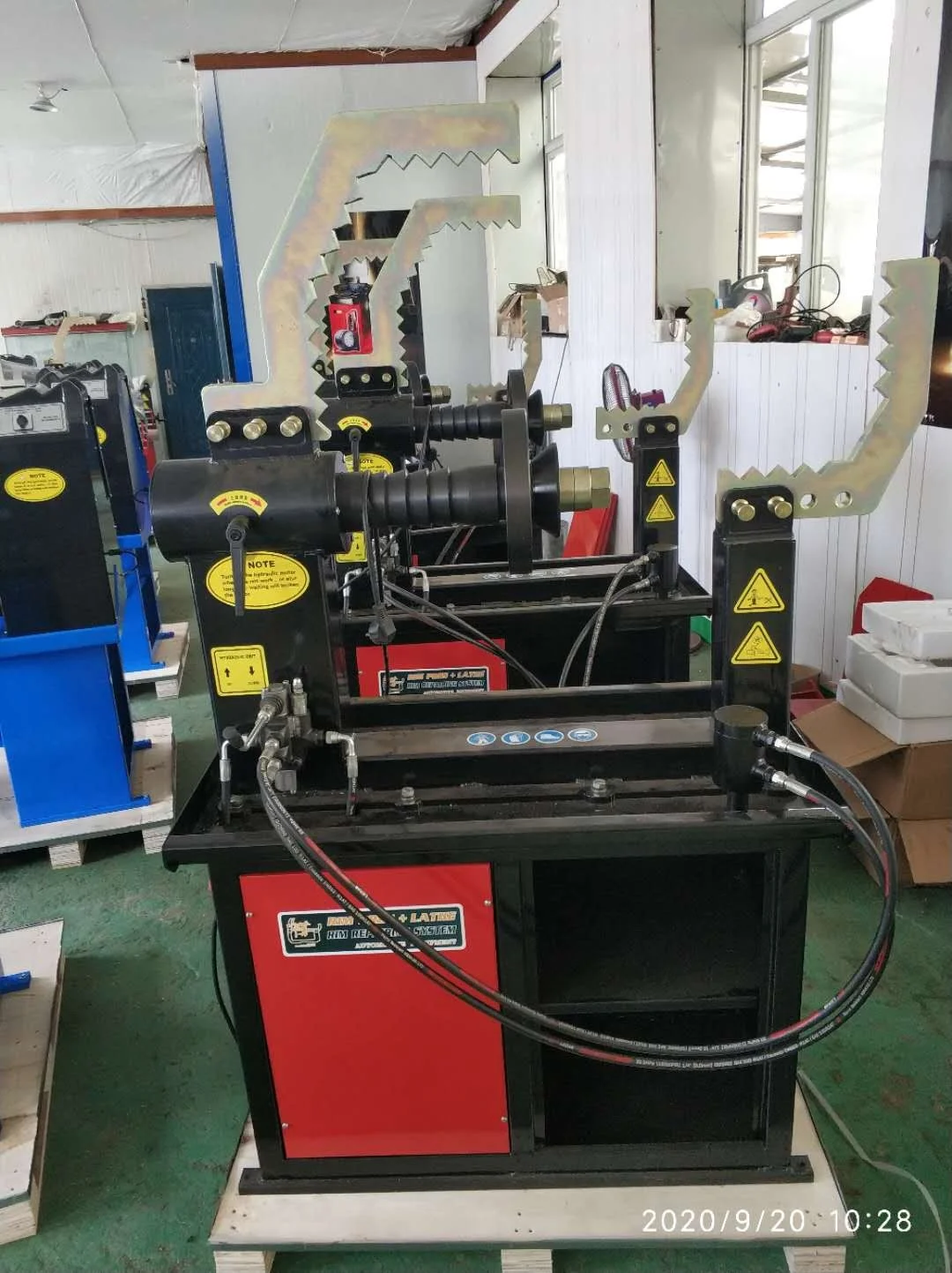 Rim Repair Machine Rim Straightening Machine Alloy Wheel Hub Straightening Machine