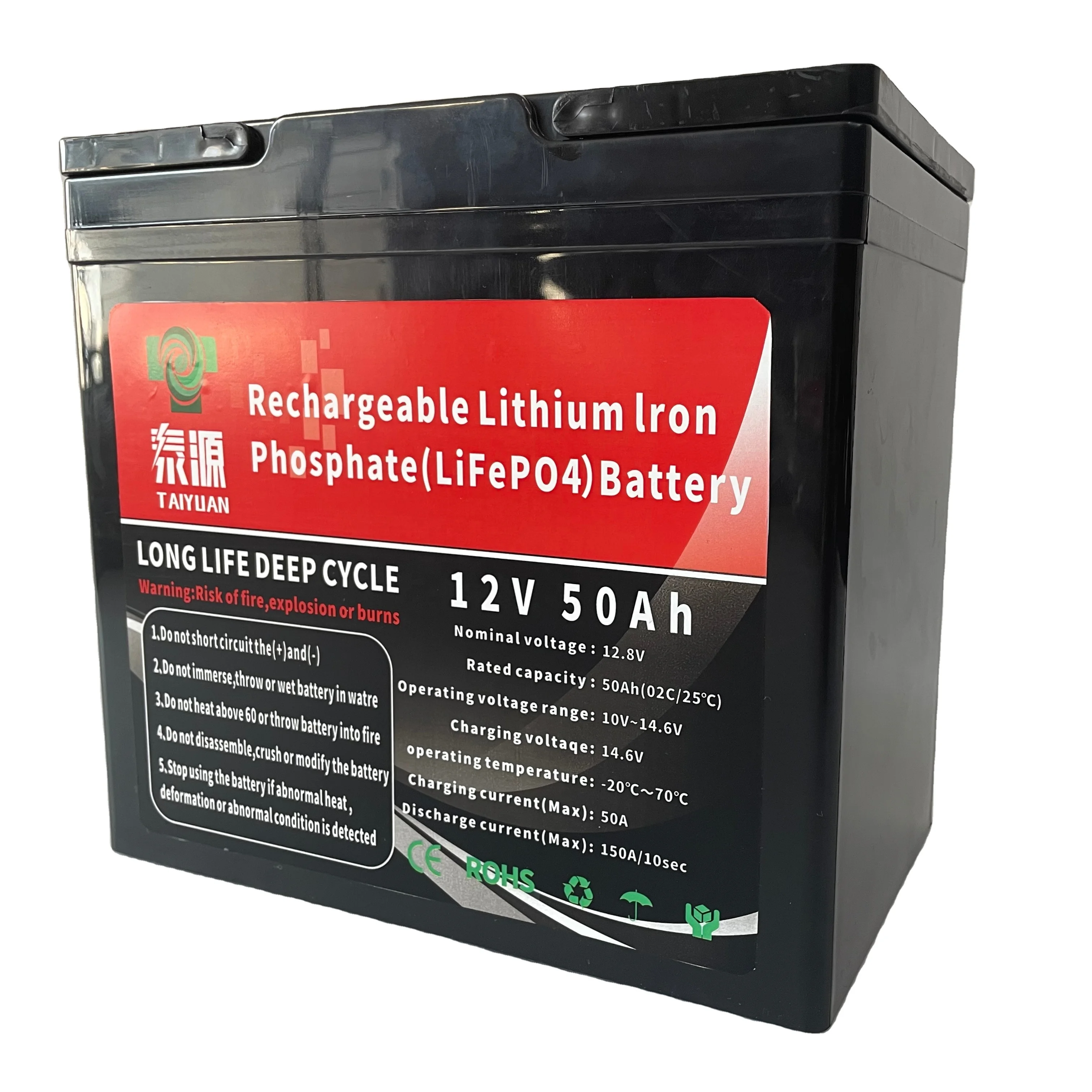 48v 60v 72v lithium ion batteries 100ah 400ah electric car solar lifepo4 rechargeable battery pack capacity with bms