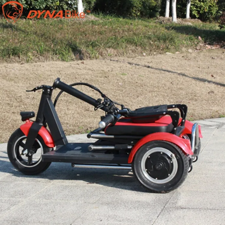 10inch 36v 250w Folding 3 Wheel Mobility Electric Scooter