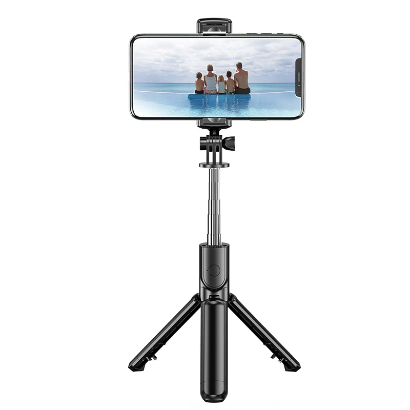 Amazon Hot Sellers 2020 360 Rotation Action Camera Selfie Stick Lipstick Selfie Stick Tripod