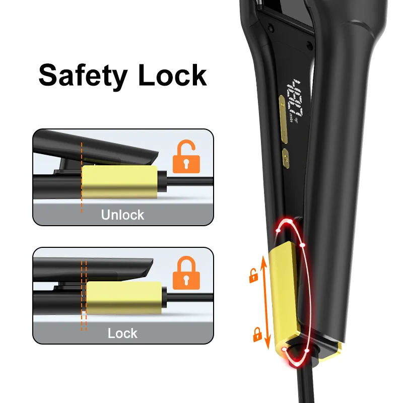 Electric 480F Hair Straightener Professional Titanium 2 In 1 Keratin Treatment Flat Iron Hair Straightener