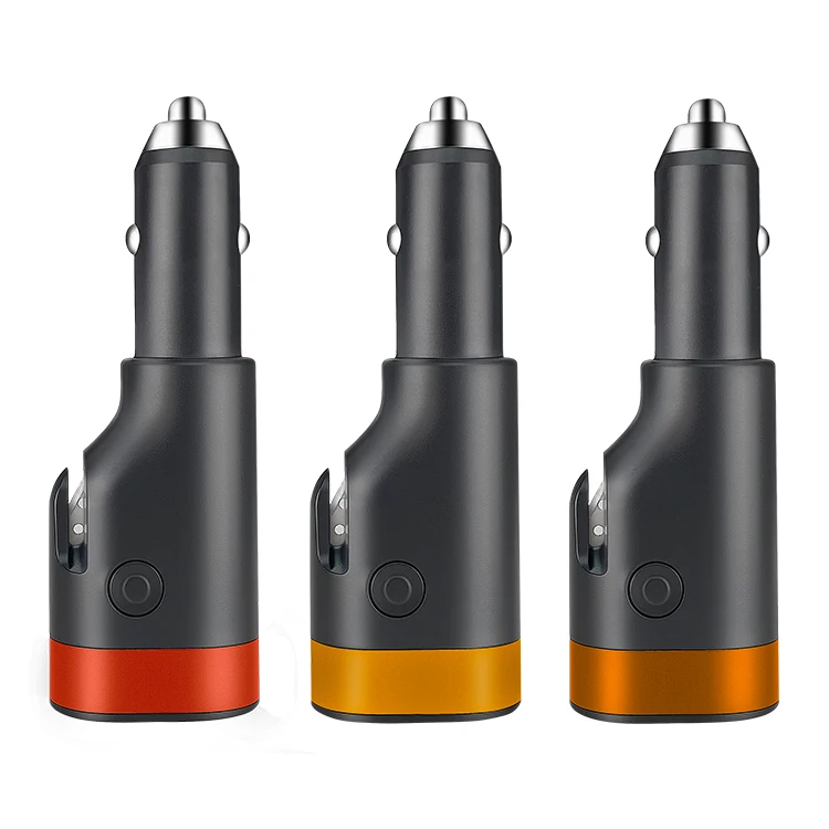 2022 newest factory supply emergency Led flashlight with USB car charger