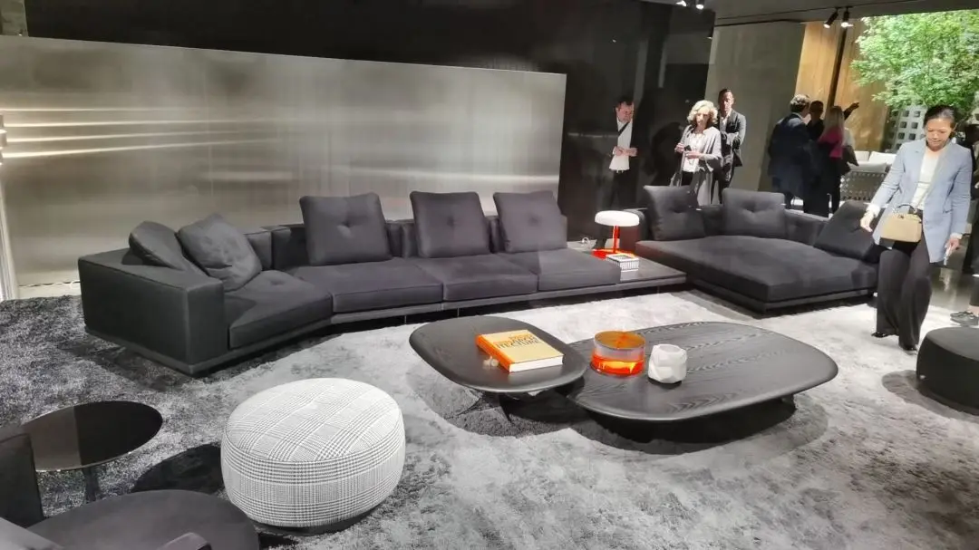 AJJ-YS090 High quality custom furniture minimalist leather art fabric villa custom house furniture