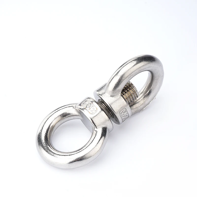 BNS High quality 304 stainless steel lifting eye bolts M5-M14 bolts Hanging Ring Screws Hanging Bolts Round Ring Screws