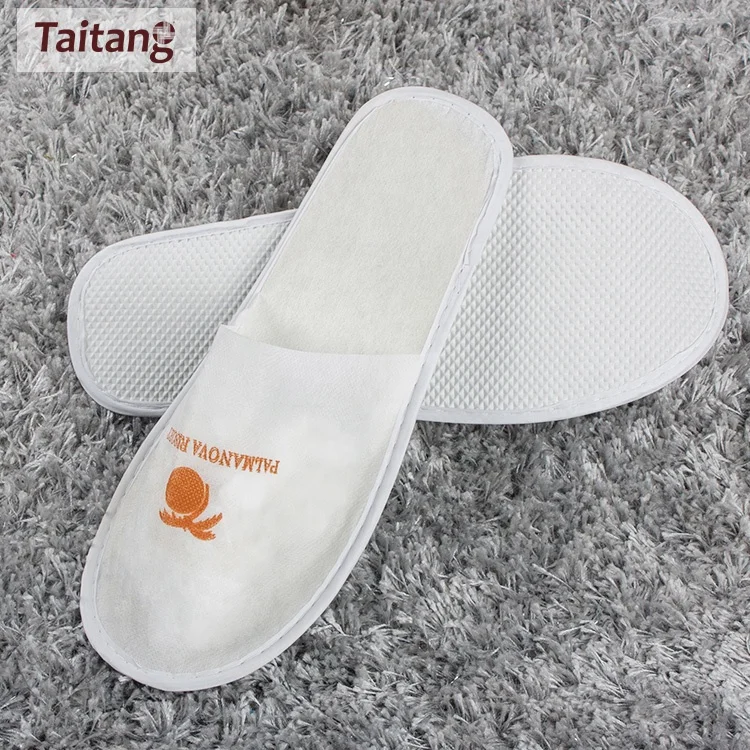 Taitang нетканые Тапочки для спа одноразовые тапочки на заказ отеля