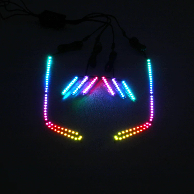 
Ford Ranger PX2 / PX3 wildtrak Mustang style projector 2015-2021 led rgb headlight kits 
