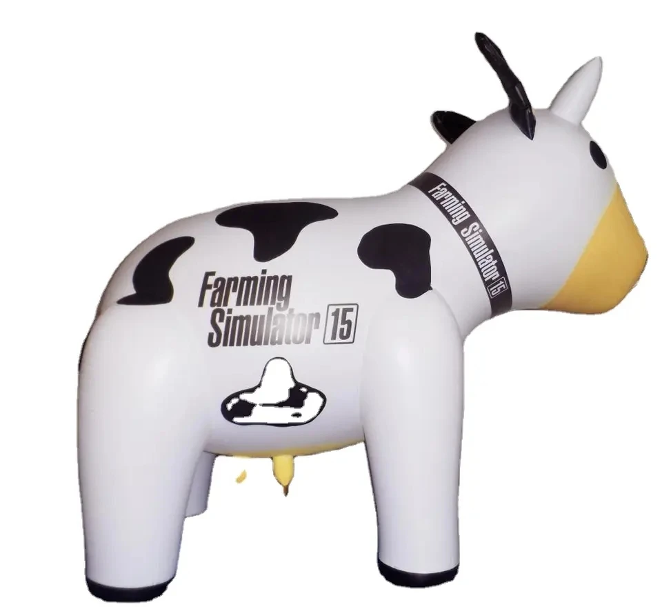 BOYI  Giant Inflatable Cow Animal Balloon,Inflatable Milk Cow Balloon