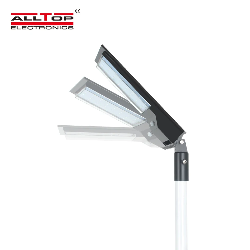ALLTOP New design smart IP65 waterproof garden 9watt 14watt all in one solar led street lamp