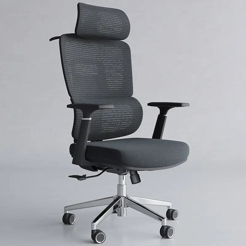 Modern 2024 Factory Price Ergonomic Office Full Mesh Adjustable Headrest Lumbar Support Tiling Ergonomic Lift Mesh Chair