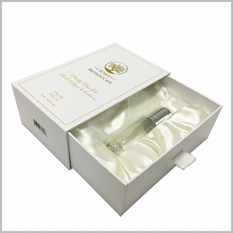 Wholesale Luxury Cosmetics Perfume Bottle Packaging Boxes Custom Paper Drawer Perfume Gift Box With Logo Print
