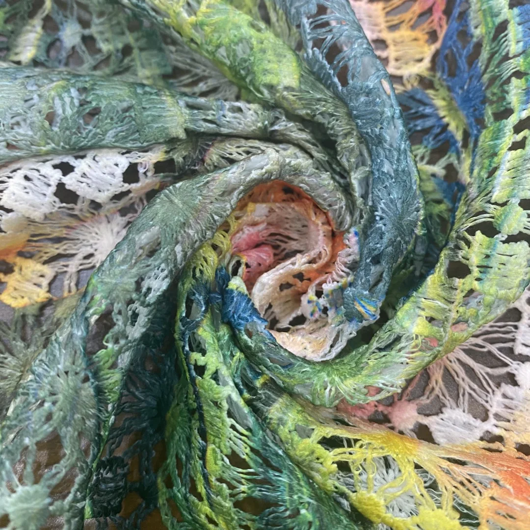 Дешевая вязаная сетчатая ткань из 100% полиэстера для повседневной носки