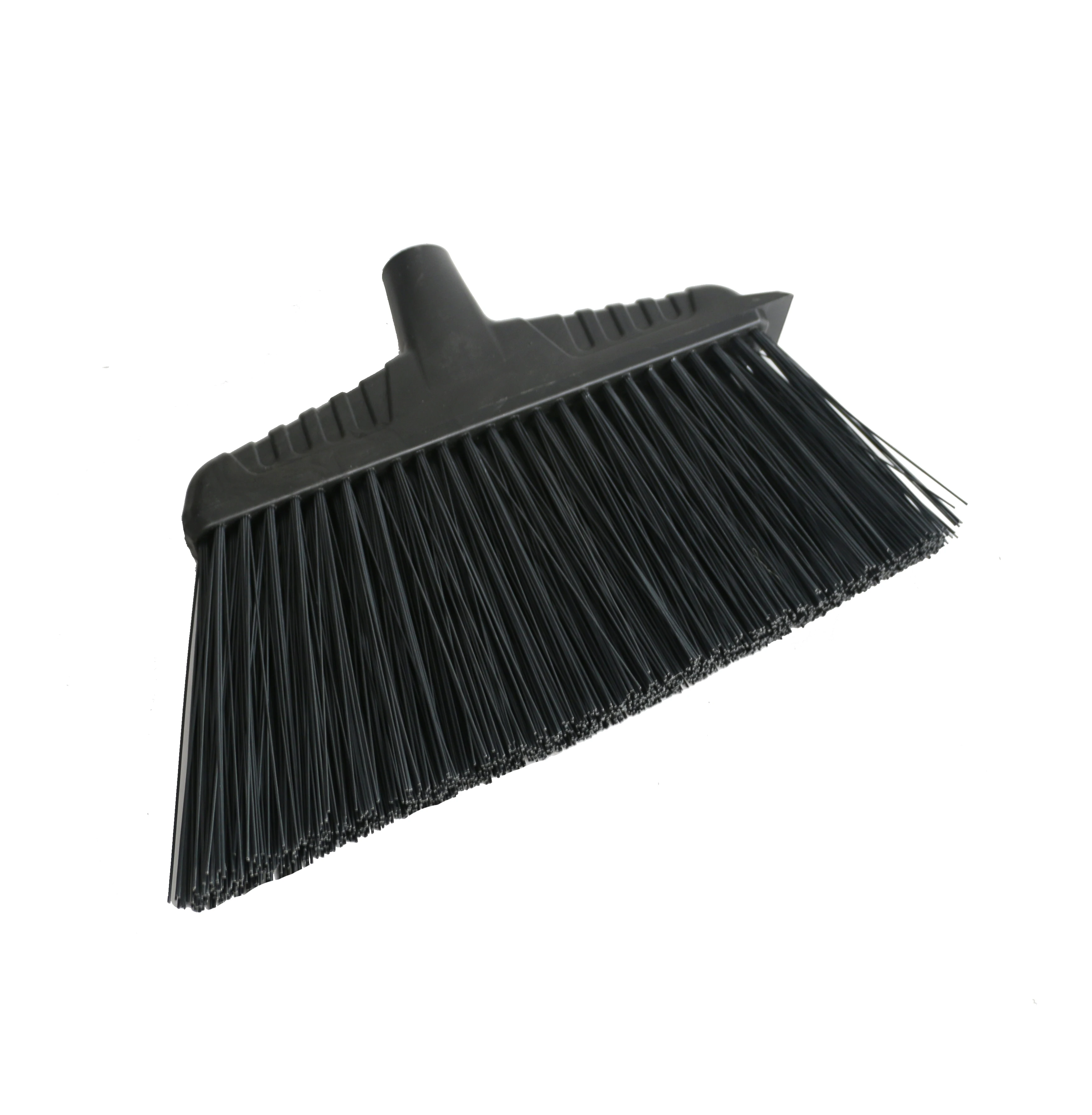 commercial heavy duty plastic yard lobby broom  with strong long stick hard bristle broom street broom