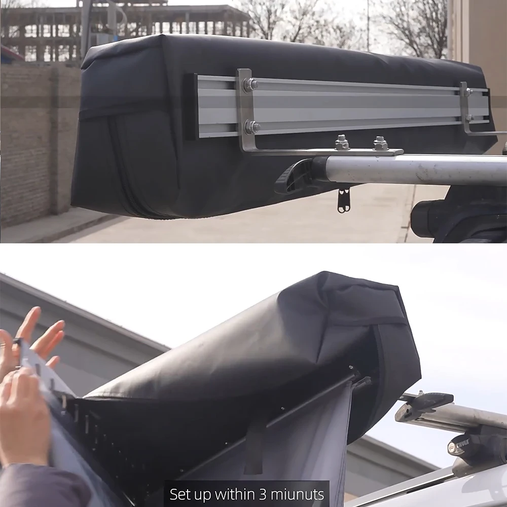 4X4 Outdoor Bathing Shower Changing Tent Toilet Tent Camping Equipment Roof Caravan Car Awning Shower Tent