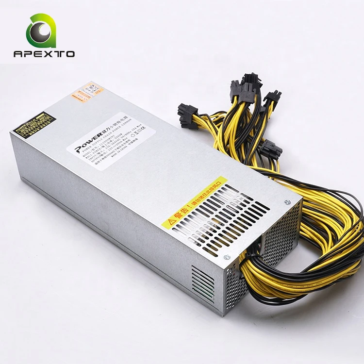 Высокоэффективный адаптер напряжения питания 220 В lianli 2000mini 2200 Вт 2U одиночный источник 6000 разгон PSU