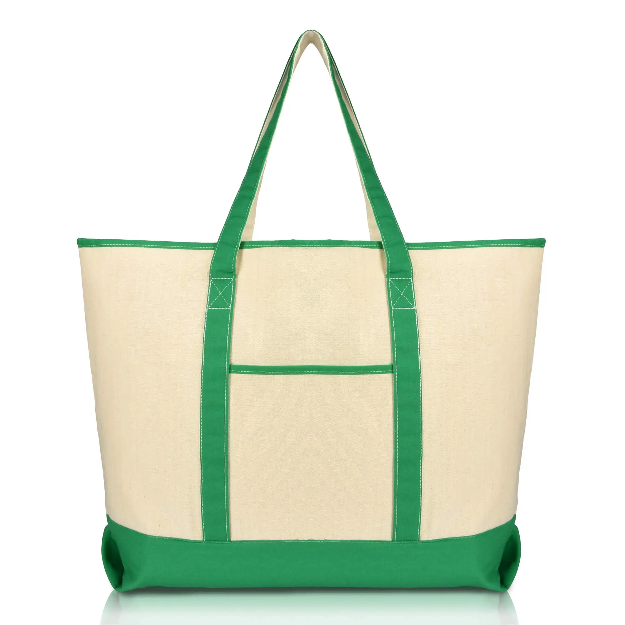 Custom Logo beach bag, Wholesale shopping tote beach bag, High quality canvas beach bag