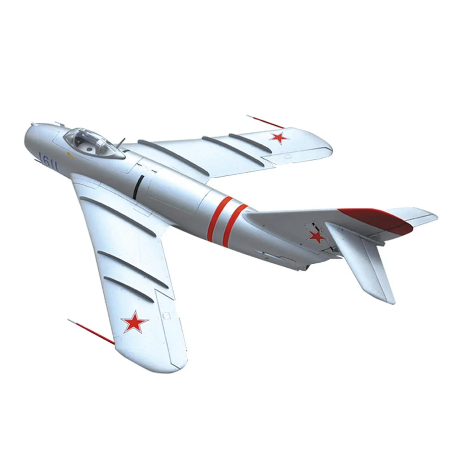 RC Airplane J-5 Mig-17 EPO Foamy Turbine Wing Span 1200mm Plane Fixed-wing  PNP / KIT Version RC Turbojet Aircraft Model
