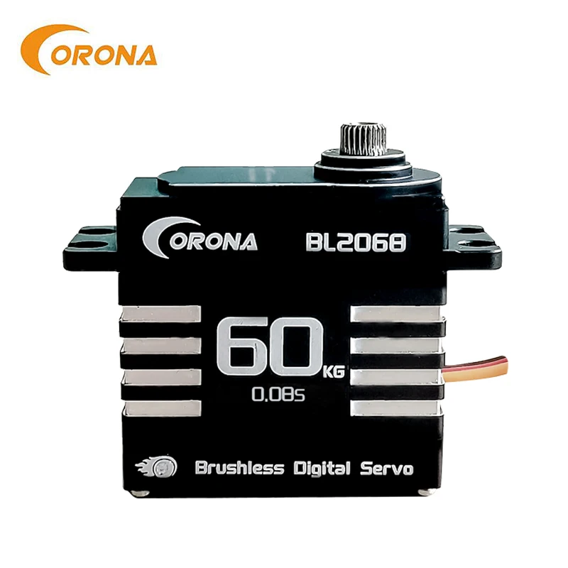 Сервопривод CORONA BL2068HV со стальным корпусом 180 градусов 60 кг 8 4 в