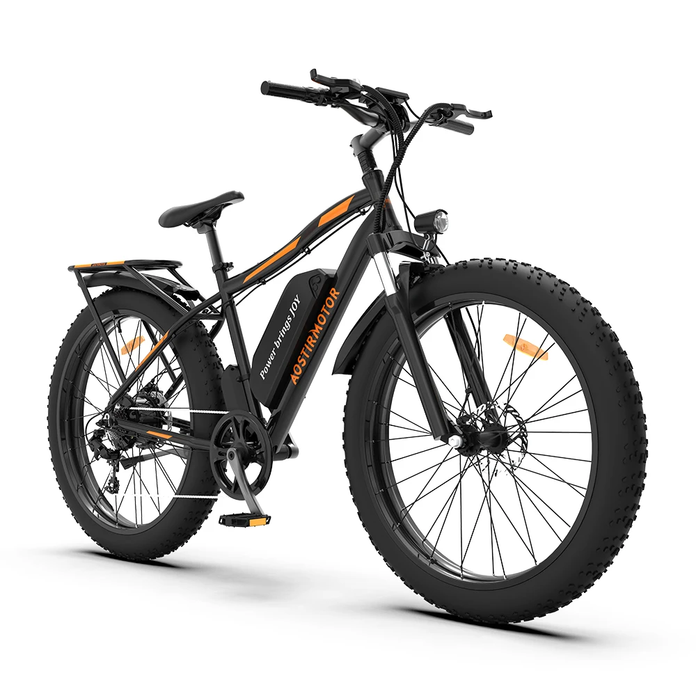 Aostirmotor Brand 45kmh 48 Volt 750 Watt 26 Inch Fat Tire Emtb Electric Bike Bicycle
