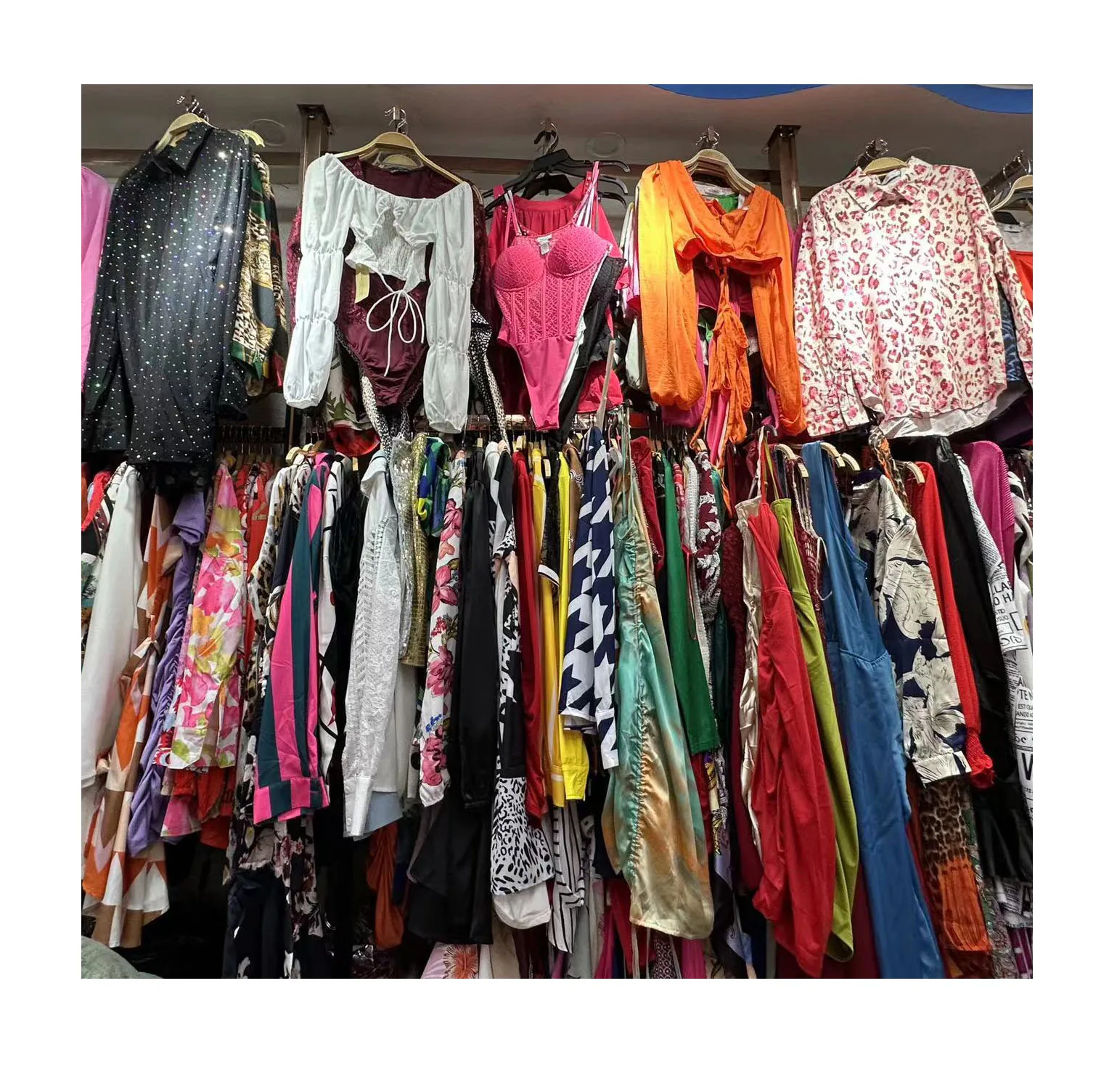 new women  FLORAL  casual dress bulk wholesale brand new clothes bales