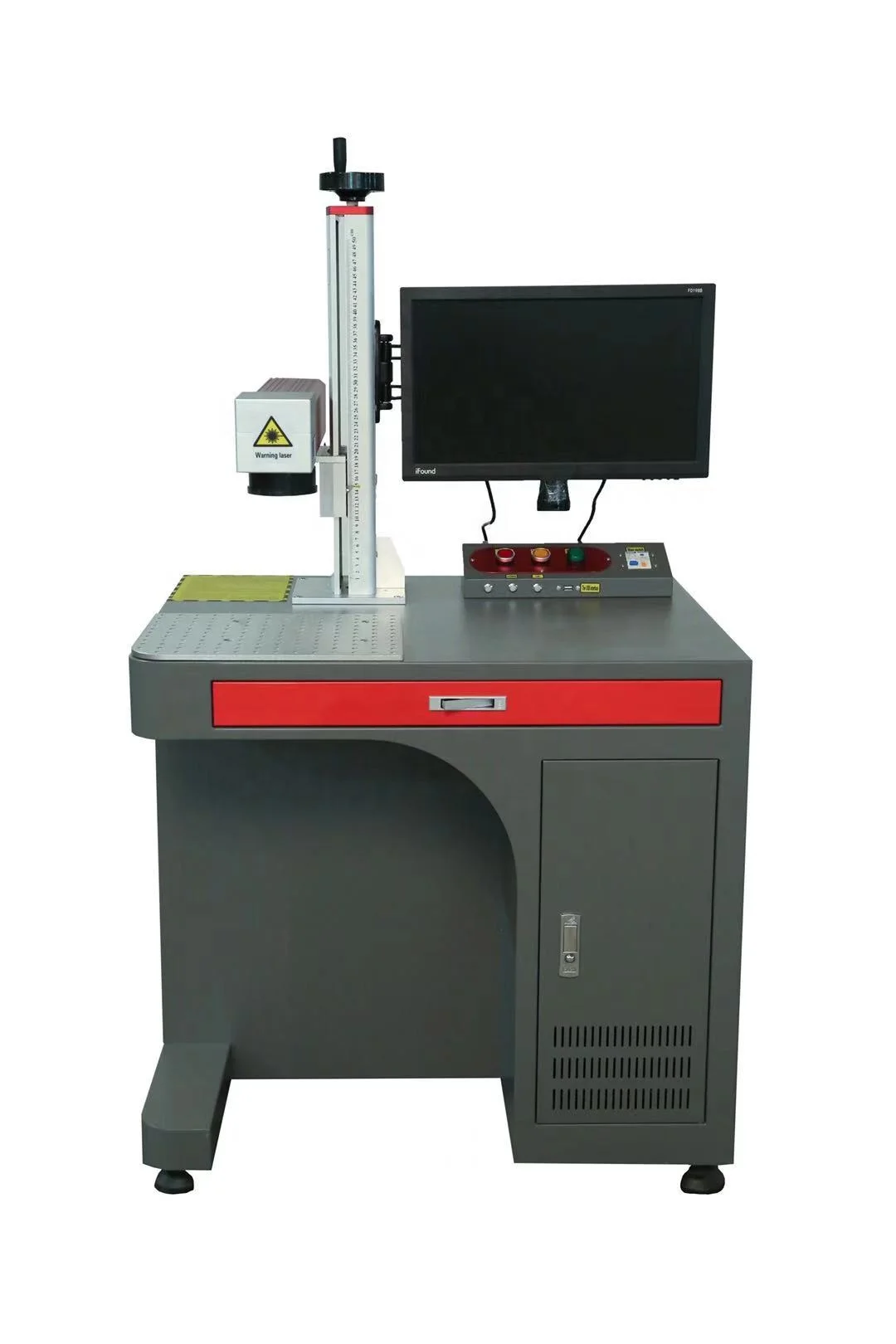 3d rotary pen steel plate fibre laser marking/ printing machine for plastic bottle raycus fiber