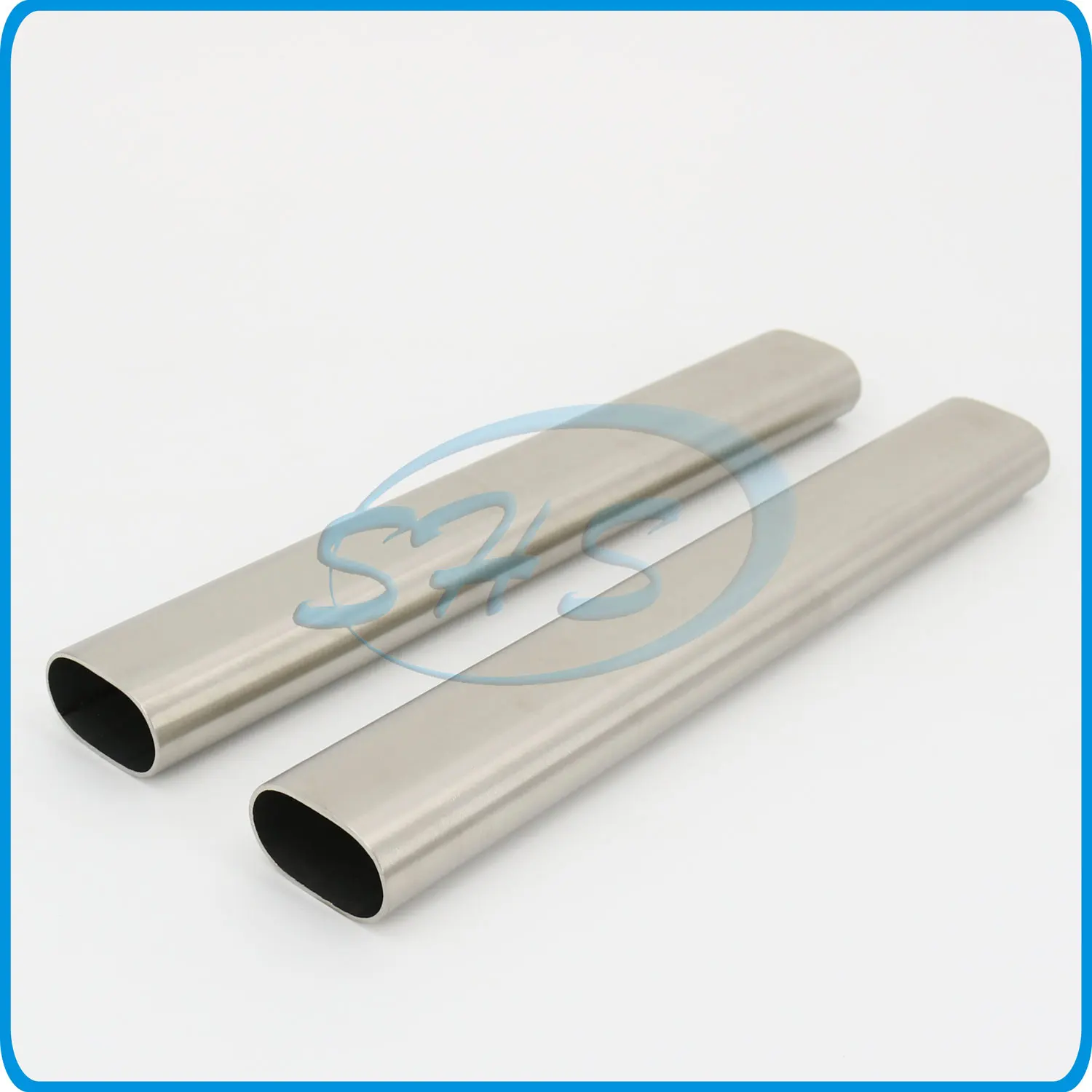 SS 201 304 316 Grade inox capsule-shaped pipe /tube oval factory with mirror hairline plated surface for houseboats Handrail