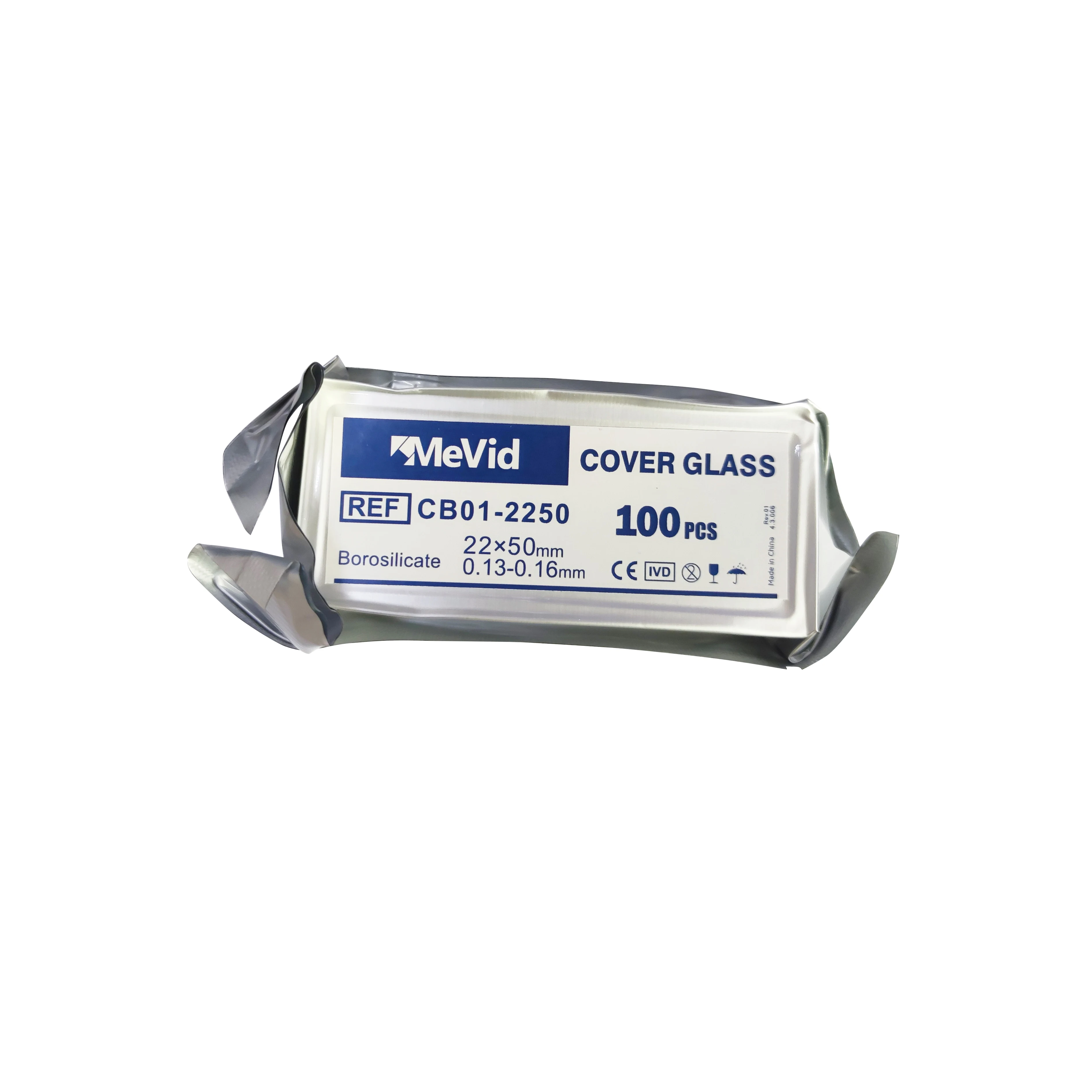 Microscope Slide High-Quality Norglas Cover Glass for Lab Use