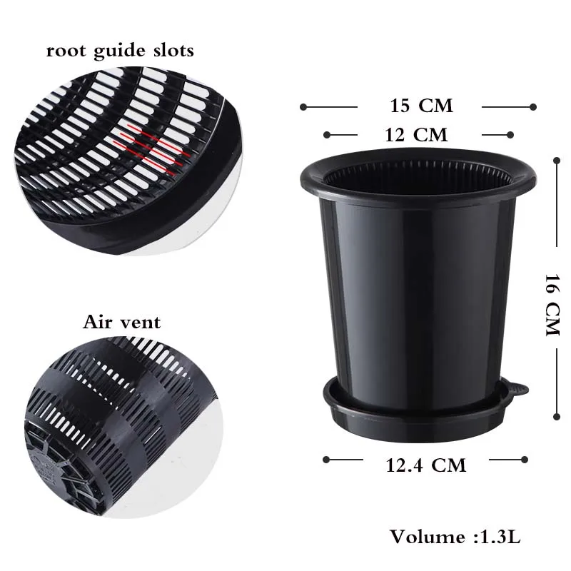 2020 производство дешевых пластиковых комнатных высоких декоративных горшков для орхидеи