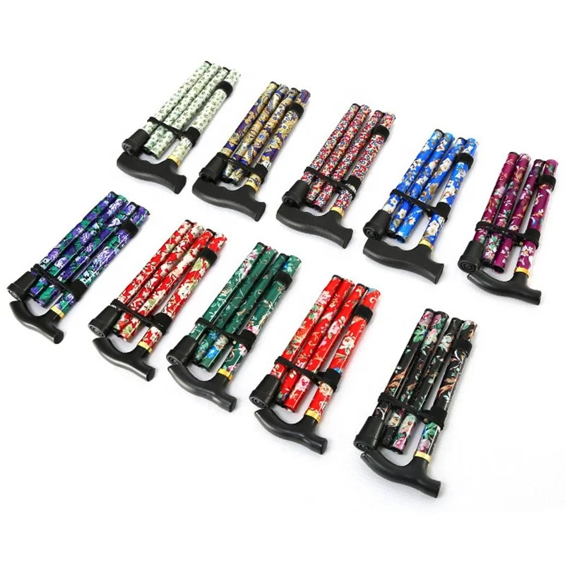 
Rubber for Walking Sticks Blind Walking Stick Folding Old Man Walking Stick 