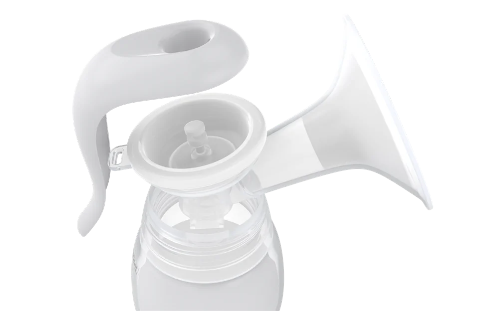 Manual Breast Pump Suction Silicone Hand Pump Breastfeeding Small Portable Manual Breast Milk Catcher Baby Feeding Pumps
