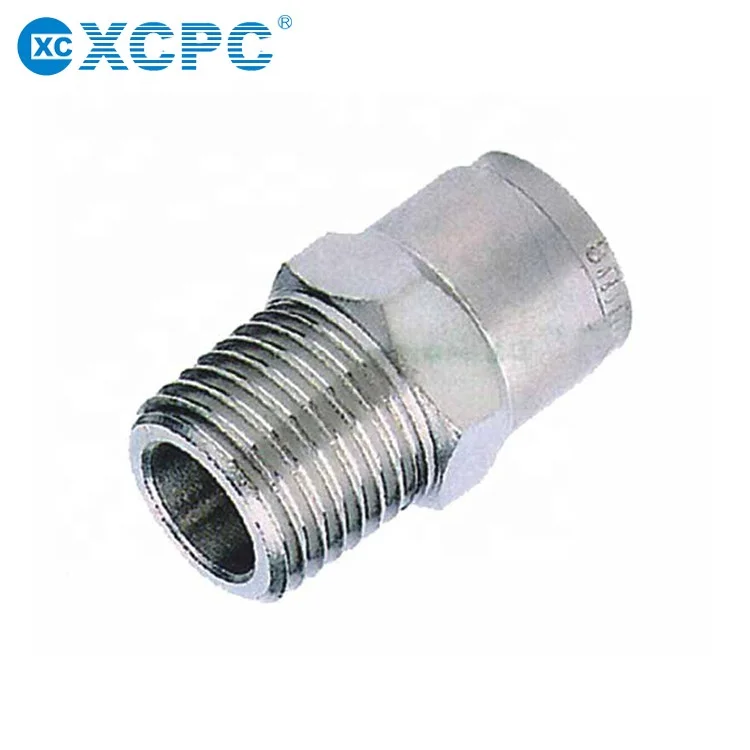 Metal Pneumatic Connectors Push in Fittings One touch fittings  Air Fittings