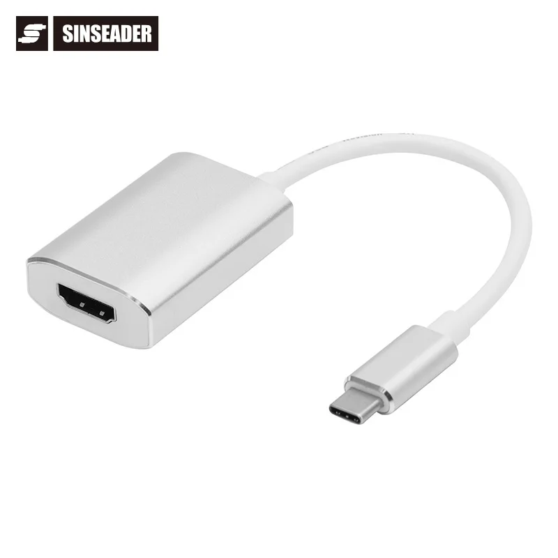  Новинка 4K * 2K @ 60 Гц длина 20 см Тип C папа-HDMI мама для HDTV компьютера