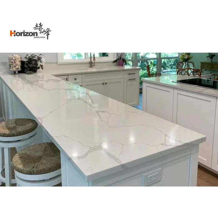 Horizon white carrara quartz slab quartz slabs suppliers wholesale quartz slabs price