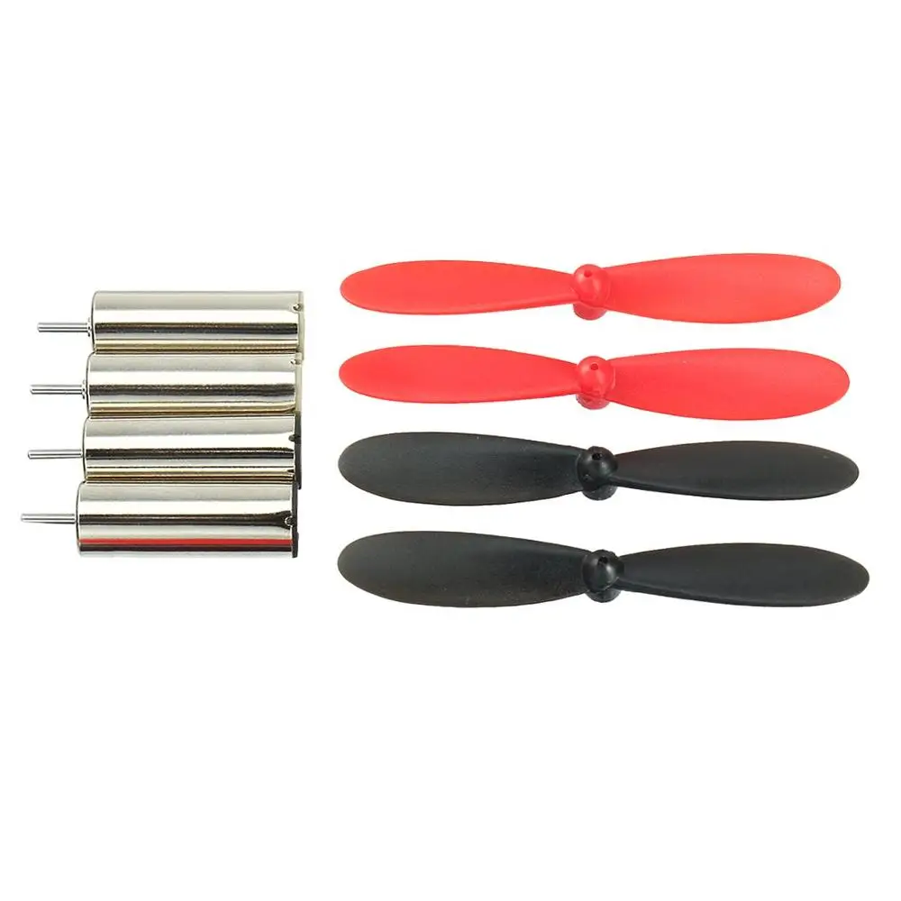 New DC 3.4V 45000RPM Micro 8520 DC Motor 2 Propellers for RC Aircraft Helicopter Toy