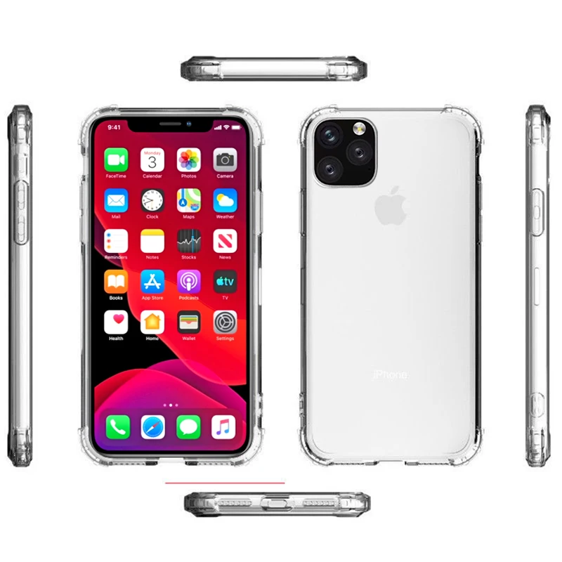  Прозрачный противоударный защитный чехол для iPhone 11 XS X Max Ringke