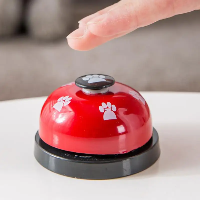 Factory  Wholesale Pet Training Bell  Footprint Ring Bell Communication Device  Pet Training Equipment Interactive toy