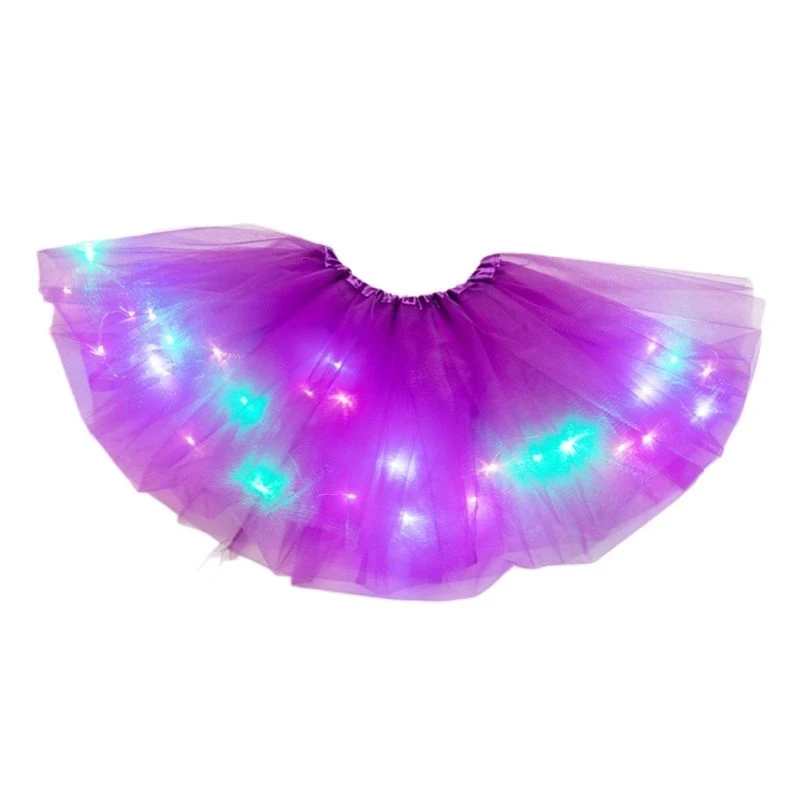 Hot Sale Adults Party Christmas Tulle Tutu Skirt Dress Lights Up led Tulle Tutu Skirts For Women Performance