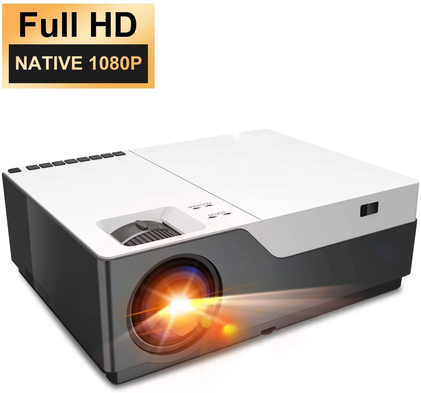 [OEM ODM 1080p projector ]OEM ODM Factory 6000 Lumens Native 1080p Full HD LED LCD Home Movie Theater Projector