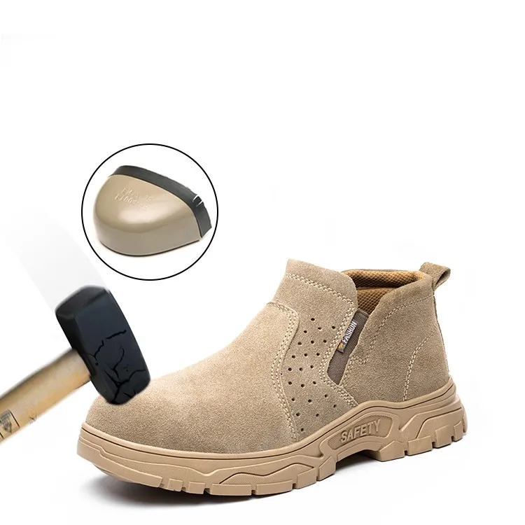 Panic Buying Non Slip Light Steel Toe Labor Equipment Cat Shoes Safety Shoes For Women