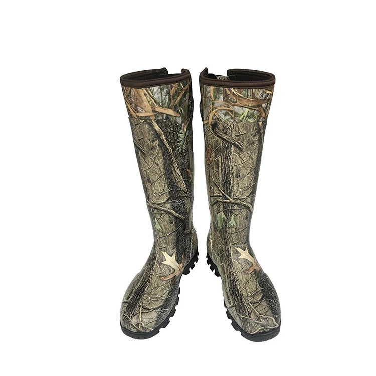 Высокое качество пользовательских резиновые неопрена Camo для охоты широкое голенище