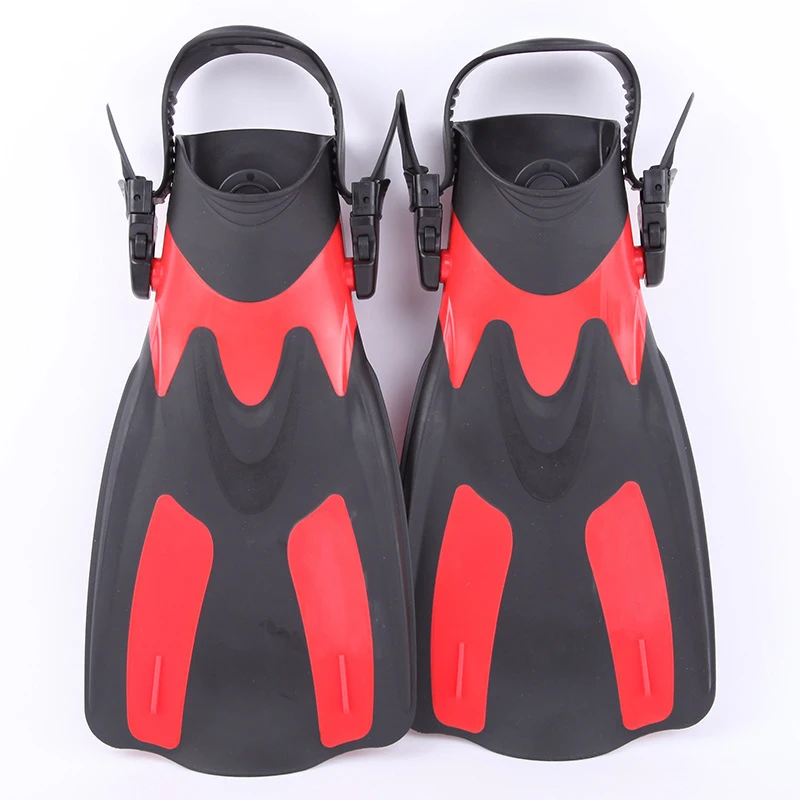 Factory Teens Diving Flippers Fashion Swimming Fins Multicolor Custom Logo Rts Diving Fins